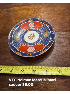 Neiman Marcus Imari Saucer